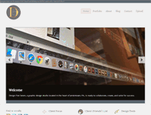 Tablet Screenshot of designfiveseven.com